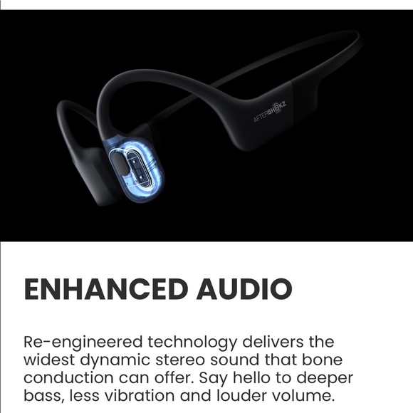 Aeroplex AfterShokz Bone Conduction Headphones - Picture 2 of 8